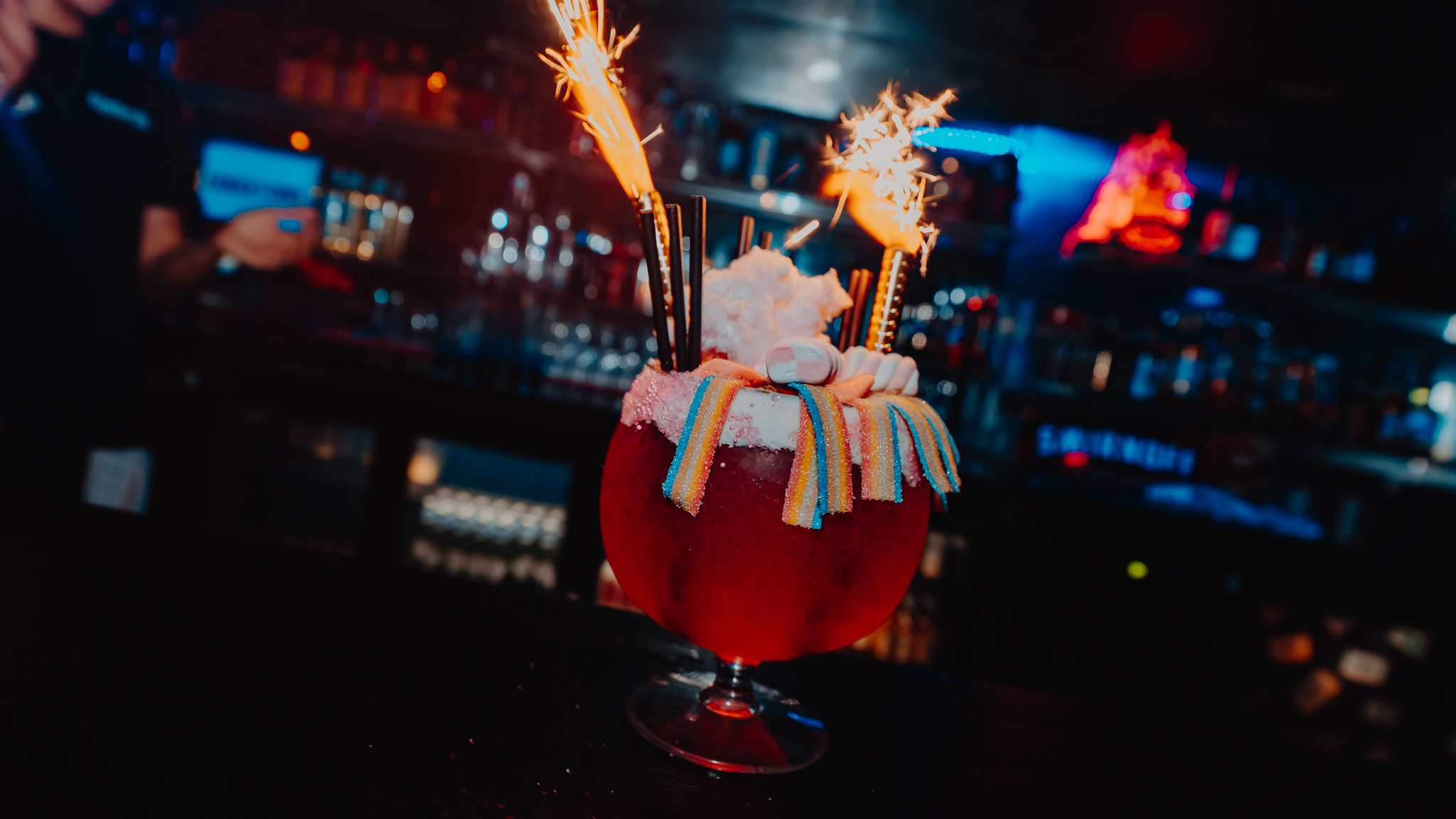 Crowd energy at Gold Coast nightclub event